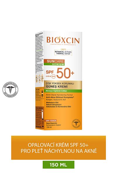 Bioxcin Sun Care Acnium SPF 50 krém na opalování 150 ml