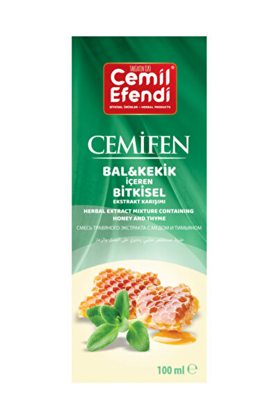 Cemilefendi Bal Kekik Bitkisel Ekstraktı 100ml Cemifen Extract