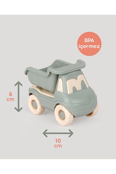 lets be child Truck-Oil Green Cute Little Vehicles