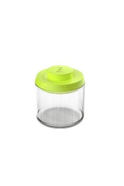 ZestGlass Pasabahce Zest 43663 Storage Container Green with Vacuum Lid 700 Cc