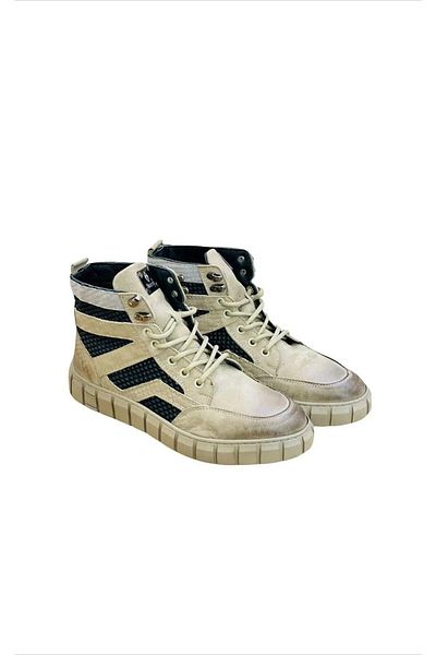F.MARCETTI 67-01-00 Pyramid Nubuck Pure Leather Ανδρικές μπότες casual