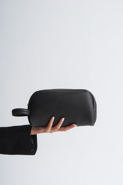 Capone Outfitters Geantă neagră pentru machiaj și mână Capone