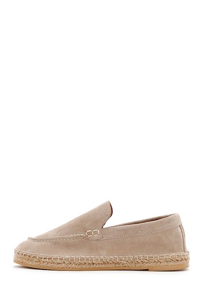 Derimod Beige Suede Men's Espadrille - 24sfd 616610