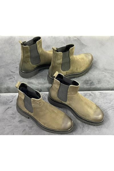 JAMES FRANCO 6947 Nubuck Leather Eva Sole Light Comfortable Men's Casual Boots