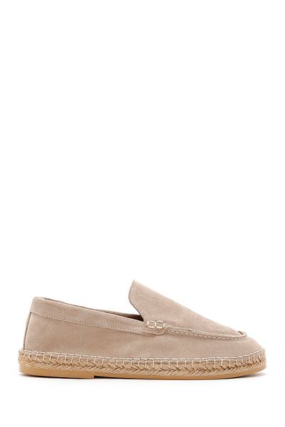 Derimod Beige Suede Men's Espadrille - 24sfd 616610
