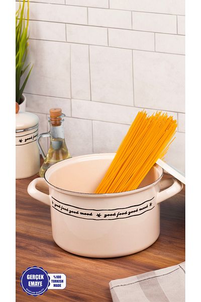 EMAYlab Mood Enamel Milk/Oven/Baking Pot 22cm