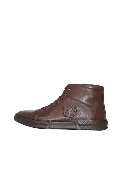 CLAS Ανδρικές καθημερινές αθλητικές μπότες Swood 514 με δεμένο δερμάτινο φερμουάρ