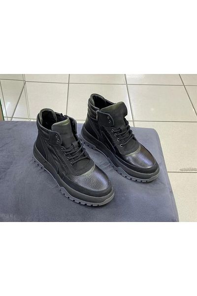 JAMES FRANCO 6950 Nubuck Leather High Sole Comfortable Men's Casual Boots