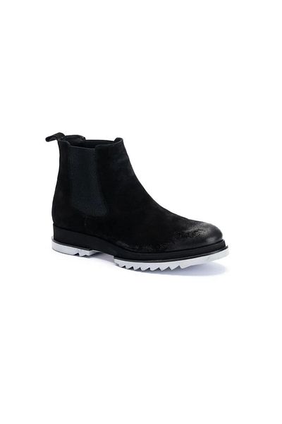 MARCOMEN 12463 Chelsea Eva Sole Casual Nubuck Leather Men's Daily Boots
