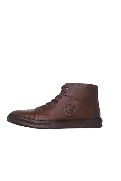 CLAS Ανδρικές καθημερινές αθλητικές μπότες Swood 514 με δεμένο δερμάτινο φερμουάρ