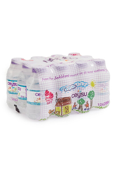 Ceysu Bebek Suyu 24x200 ml Suluk Başlığı Hediyeli (2 PAKET)