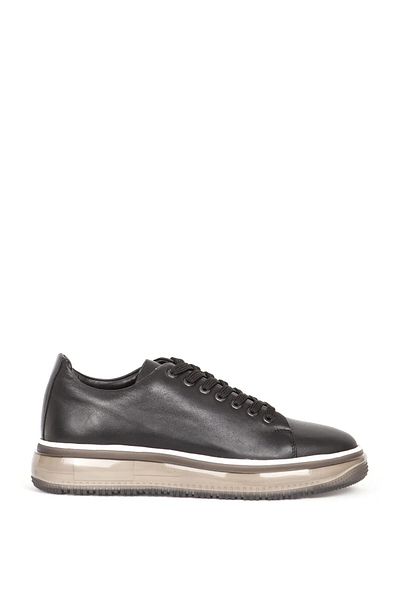 MARCOMEN 19373 Model Air Sole Stylish Men's Black Casual Shoes