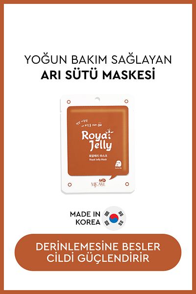 Mjcare On Royal Jelly Mask - Royal Jelly Mask