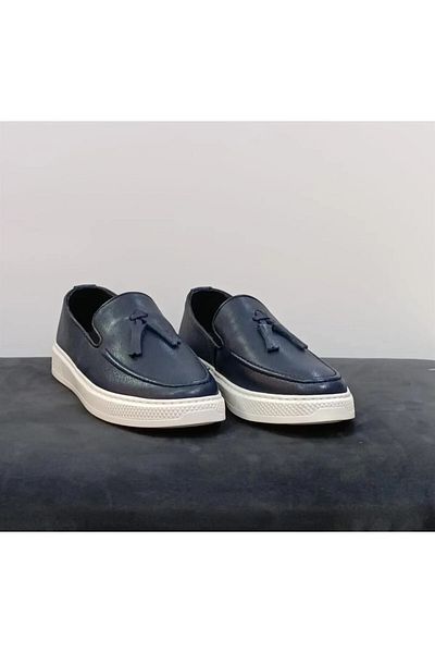 CLAS Swood 1088 Poly Sole Tassel Δερμάτινα Ανδρικά παπούτσια μπαλαρίνας