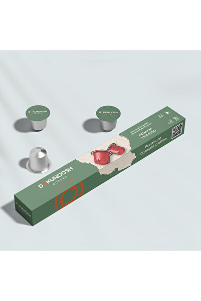 Dokunoosh Nespresso Uyumlu Aluminyum Kapsül Kahve Medium Roast 10'luk