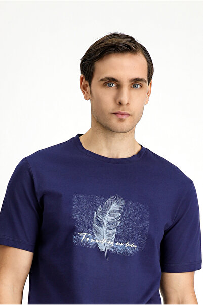 Kiğılı Μπλουζάκι με λαιμόκοψη SlimFit