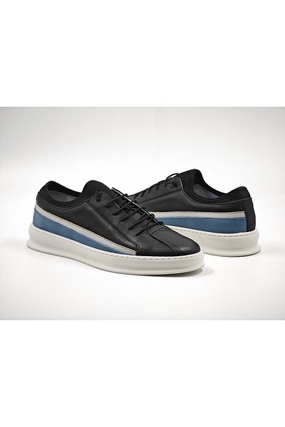 JAMES FRANCO 9011 Leather Leak Sole Men's Casual Shoes