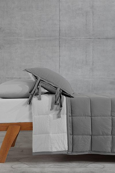Elart Madelyn 6 Piece Anthracite Double Bed Set