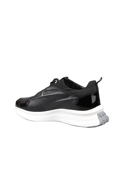 MARCOMEN 19353 Model Black Leather Men's Casual Shoes