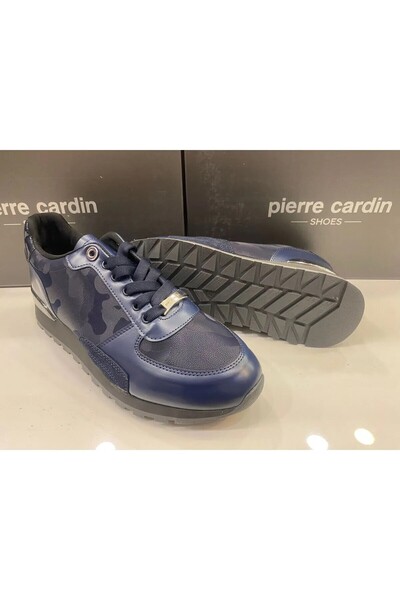 Pierre Cardin 28212 S Δερμάτινα Ανδρικά Παπούτσια Casual Navy Blue