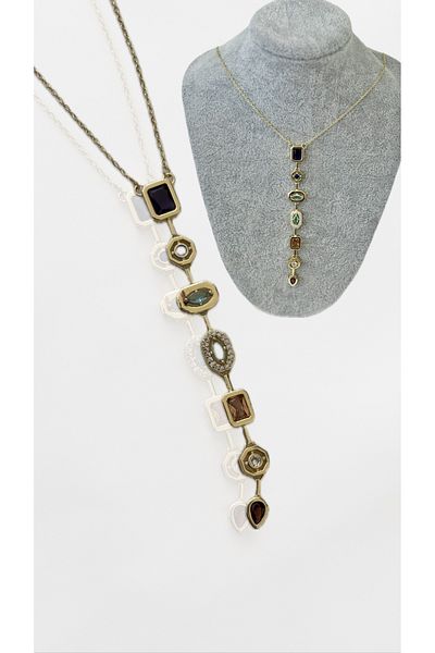 sulyra Beymn Melis Gral Focus 7 Element Colorful Stone Y Necklace