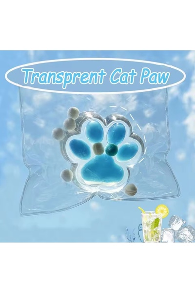 NB market Kedi Patisi Squishy Şeffaf Sukuşi Taba Skuşi Stress Oyuncağı