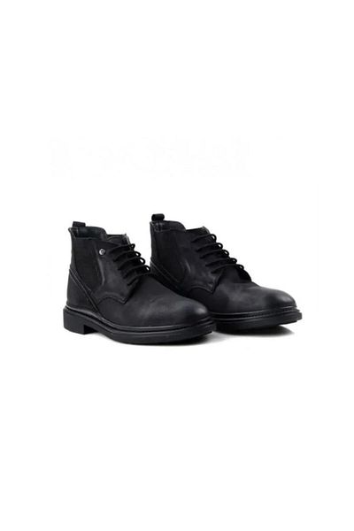 Pierre Cardin S 382210 Ανδρικές καθημερινές μπότες με δερμάτινη σόλα από καουτσούκ Nubuck