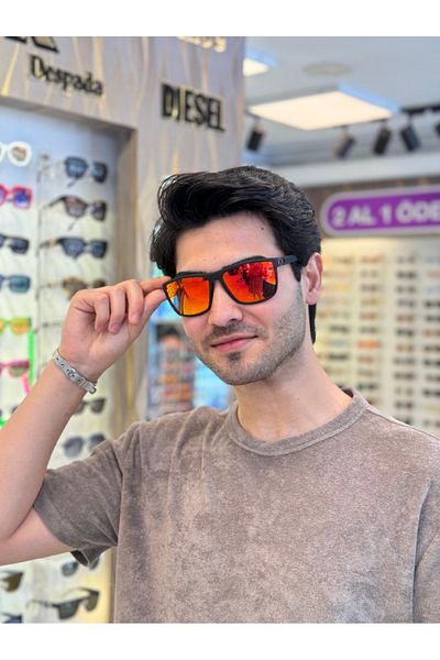 Olivier Philippe Olivier Philippe 3806 Polarized Sunglasses - Orange 58 Model