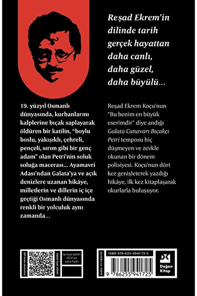 Doğan Kitap Galata Canavarı Bıçakçı Petri