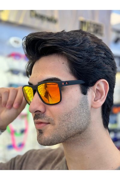 Olivier Philippe Olivier Philippe 3806 Polarized Sunglasses - Orange 58 Model