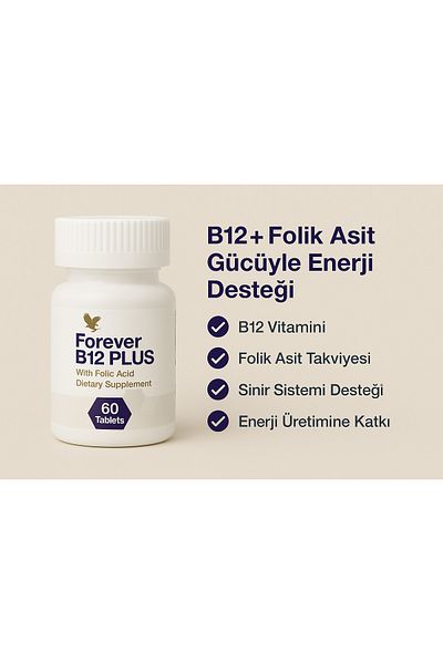 Forever Living Forever B12 Plus. |   Vitamin B12 and Folic Acid Supplement - Original Product