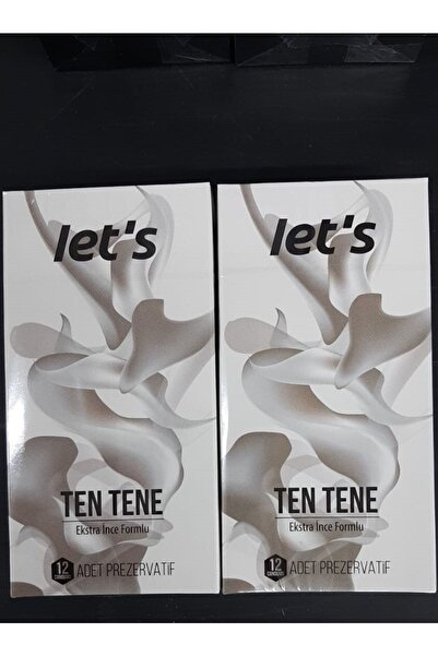 Lets Prezervatif Let's 2 Li Paket Ten Tene