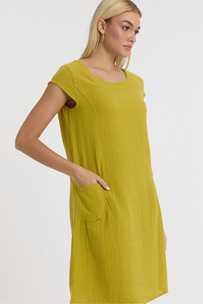 Heaven Ephesus Kadın Elbise - Müslin Milano Elbise - 3060