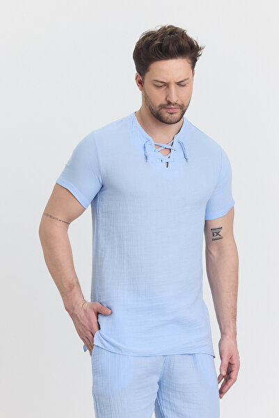 Heaven Ephesus Чоловіча сорочка - Муслінова сорочка Alaçatı - 4070