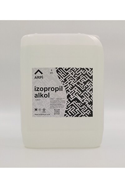 Arpi İzo propil saf ipa izopropil %99.9 5 litre (Dezenfektan Alkolü)