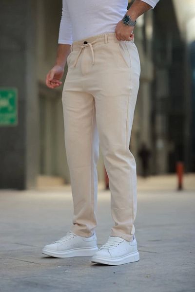 Silerra Pantaloni de jogging cu șireturi pentru bărbați