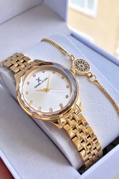 Daniel Klein Kadın Kol Saati Çelik 3 Atm Su Geçirmez 2yıl Garantilidir Bileklik Hediyelidir