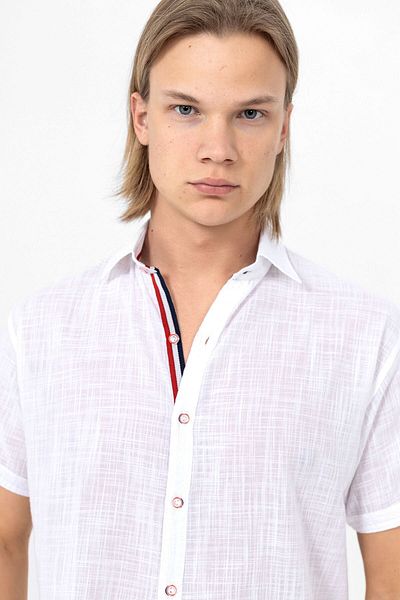 Heaven Ephesus Men's Shirt with Collar Detail - 4620