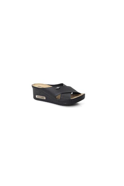 ARYAN 55-753 Γυναικείες καθημερινές παντόφλες Ortho Pedic Wedge Heel