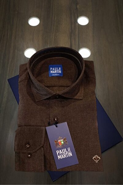 Paul Martin Canadian Kahverengi Gömlek PM3529/03