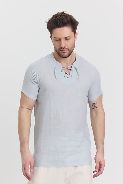 Heaven Ephesus ΠΟΥΚΑΜΙΣΟ ALACATI / T-Shirt (ΜΕ ΣΑΝΤΟΥΚ) - 4590