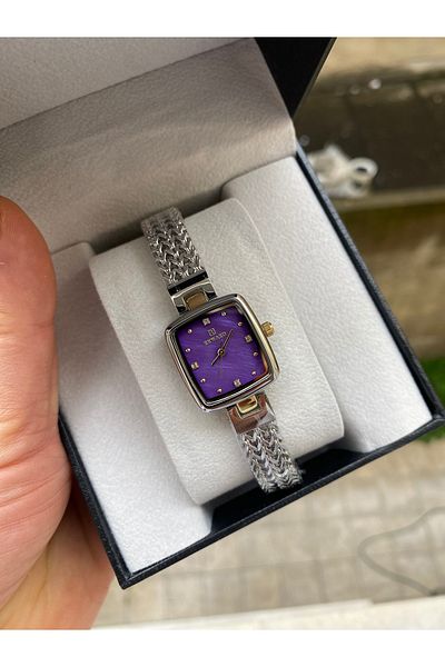 Reward Original Small Case Square Silver Color Luxury Waterproof Women's Wristwatch