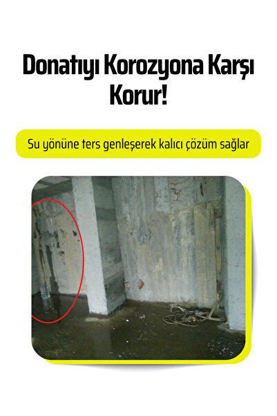 BARS Çimento Esaslı Hızlı Priz Alan Şok Su Tıkaç Tozu 5 Kg.