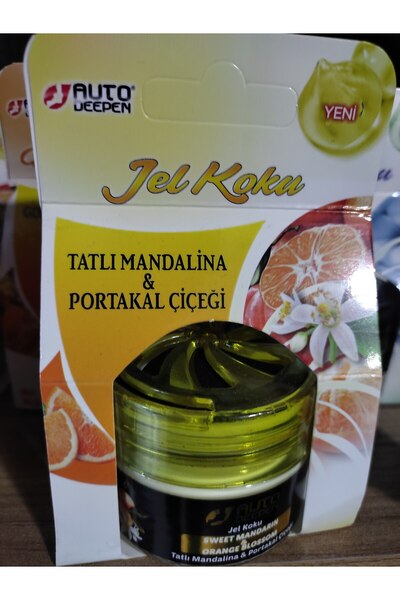 AutoDeepen Auto Deepen PORTAKAL ÇİCEĞİ Oto Jel Koku Oto Ve Oda Jel Koku Araç ...