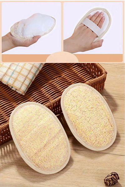 Hyd Oval Natural Pumpkin Peeling Scrub Fiber