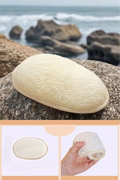 Hyd Oval Natural Pumpkin Peeling Scrub Fiber