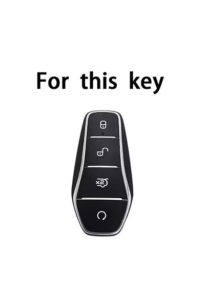 emii auto spare parts Byd Key Case Black/Red