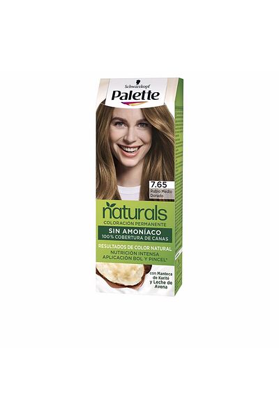 Palette Farbstoff #7,65-mittelgoldblond 1 Einheit