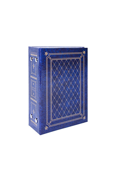 Nobbystar 100 τεμάχια 10x15cm εφέ δέρματος άλμπουμ φωτογραφιών σε μπλε ναυτικό