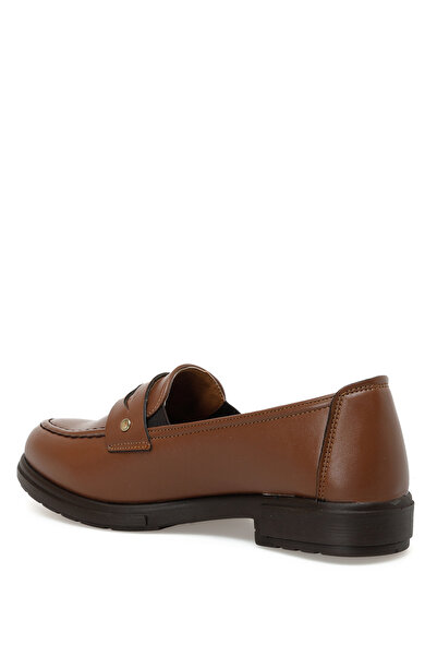 Polaris 320022.z 2pr Kahverengi Kadın Loafer